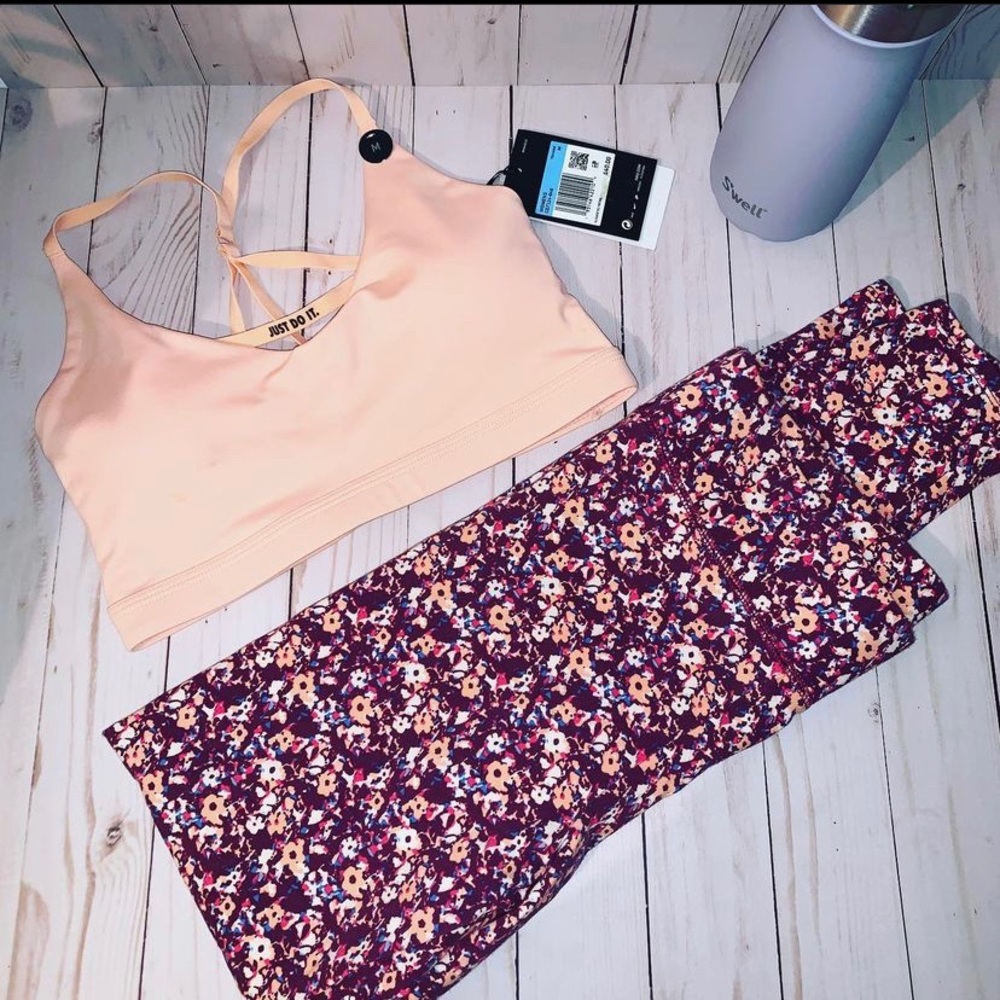 Aerie Chill Play Move Floral Leggings